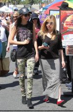VICTORIA JUSTICE and JENNETTE MCCURDY Out at Farmer