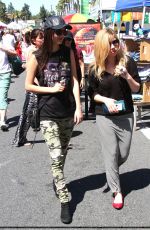 VICTORIA JUSTICE and JENNETTE MCCURDY Out at Farmer