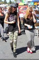 VICTORIA JUSTICE and JENNETTE MCCURDY Out at Farmer