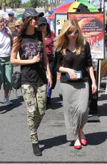 VICTORIA JUSTICE and JENNETTE MCCURDY Out at Farmer