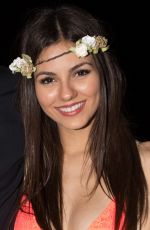 VICTORIA JUSTICE at Coachella Music Fstival in Indio