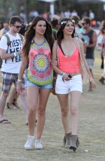 VICTORIA JUSTICE at Coachella Music Fstival in Indio