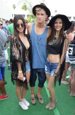 VICTORIA JUSTICE at Hard Rock Hotel Pool Party in Palm Springs