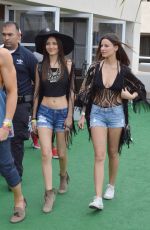VICTORIA JUSTICE at Hard Rock Hotel Pool Party in Palm Springs