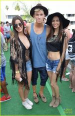 VICTORIA JUSTICE at Hard Rock Hotel Pool Party in Palm Springs