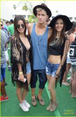 VICTORIA JUSTICE at Hard Rock Hotel Pool Party in Palm Springs