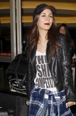 VICTORIA JUSTICE at LAX Airport in Los Angeles 2504