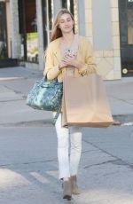WHITNEY PORT Shopping at West Helm in Beverly Hills