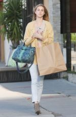 WHITNEY PORT Shopping at West Helm in Beverly Hills