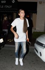 ZENDAYA COLEMAN Leaves Maggiano