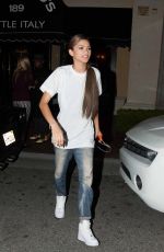 ZENDAYA COLEMAN Leaves Maggiano