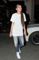 ZENDAYA COLEMAN Leaves Maggiano