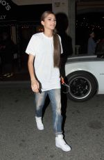 ZENDAYA COLEMAN Leaves Maggiano