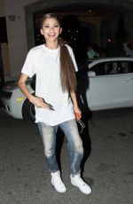 ZENDAYA COLEMAN Leaves Maggiano