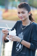 ZENDAYA COLEMAN Out and About in Los Angeles 0904