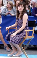 ZOOEY DESCHNEL at Good Morning America in New York