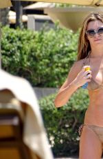 ABIGAIL ABBEY CLANCY in Bikini at a Pool in Dubai