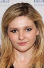 ABIGAIL BRESLIN at 2014 Spirit of Helen Keller Gala in New York