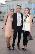 ADELE EXARCHOPOULOS Arrives at Louis Vuitton Fashion Show in Monte Carlo
