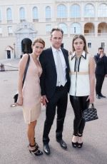 ADELE EXARCHOPOULOS Arrives at Louis Vuitton Fashion Show in Monte Carlo