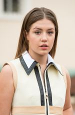 ADELE EXARCHOPOULOS Arrives at Louis Vuitton Fashion Show in Monte Carlo