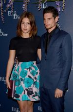 ADELE EXARCHOPOULOS at Elle and Dior Dinner at Cannes Film Festival