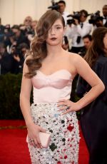 ADELE EXARCHOPOULOS at MET Gala 2014 in New York