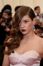 ADELE EXARCHOPOULOS at MET Gala 2014 in New York