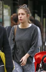 ADELE EXARCHOPOULOS Out and About in New York