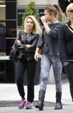 ADELE EXARCHOPOULOS Out and About in New York
