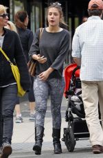 ADELE EXARCHOPOULOS Out and About in New York
