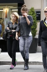 ADELE EXARCHOPOULOS Out and About in New York