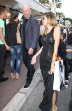 AIDA YESPICA Out and About in Cannes