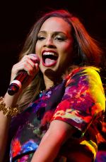 ALESHA DIXON at Tays of Sunshine Charity Concert in London