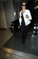 ALESSANDRA AMBROSIO at Los Angeles International Airport