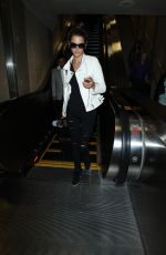 ALESSANDRA AMBROSIO at Los Angeles International Airport