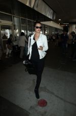 ALESSANDRA AMBROSIO at Los Angeles International Airport