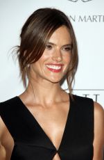 ALESSANDRA AMBROSIO at Race to Erase Ms, 2014 in Century City