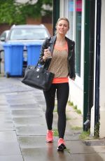 ALEX GERRARD Leaves a Gym in Liverpool