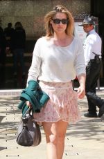 ALI LARTER in Skirt Out and About in Los Angeles