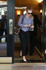 AMANDA SEYFRIED Leaves Her Apartment in New York