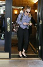 AMANDA SEYFRIED Leaves Her Apartment in New York