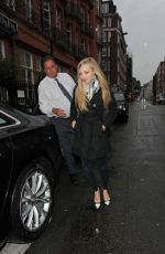 AMANDA SEYFRIED Leaves Her Hotel in London