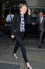 AMANDA SEYFRIED Out to Dinner in London