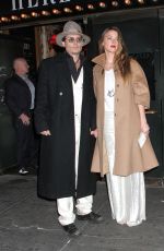 AMBER HEARD and Johnny Depp at the Cabaret Opening Night in New York