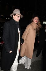 AMBER HEARD and Johnny Depp at the Cabaret Opening Night in New York