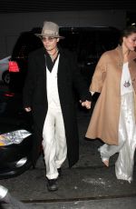 AMBER HEARD and Johnny Depp at the Cabaret Opening Night in New York