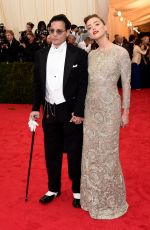 AMBER HEARD at MET Gala 2014 in New York