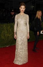 AMBER HEARD at MET Gala 2014 in New York