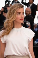 AMBER HEARD at Two Days, one Night Premiere at Cannes Film Festival